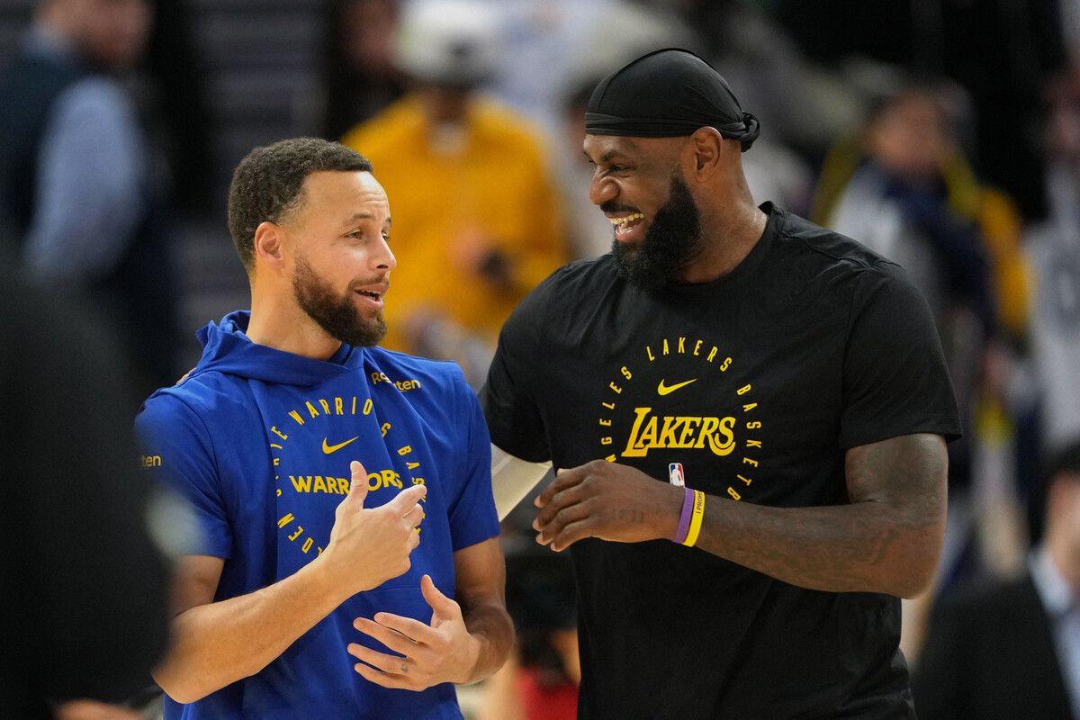 Currys (36) Karriereende naht, LeBron (39) wird auch nicht mehr ewig spielen. ⇒Reuters