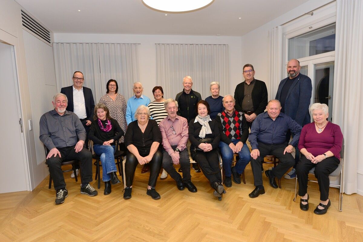 Das Land und die Gemeinde ehrten sechs Rankweiler Ehepaare für ihre Jubiläen. ⇒vn/TK
