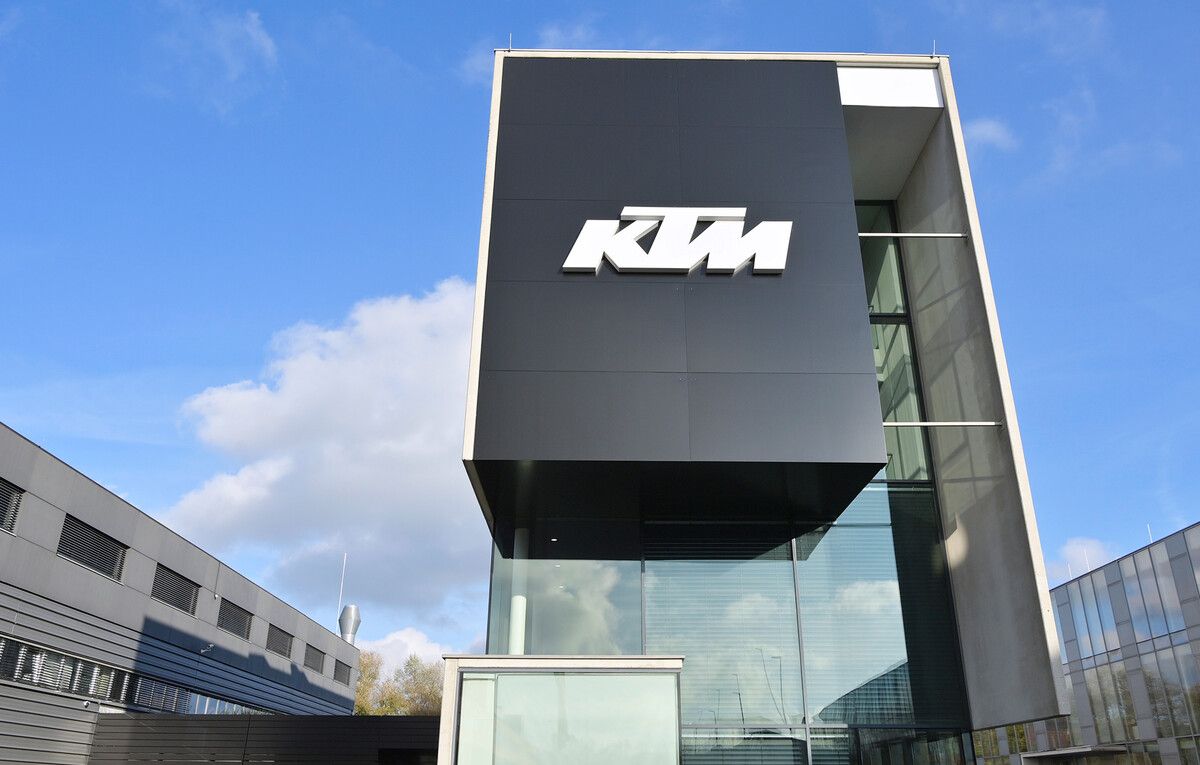 Der oberösterreichische Motorradhersteller KTM ist 2024 in die Insolvenz geschlittert. ⇒APA/FESL