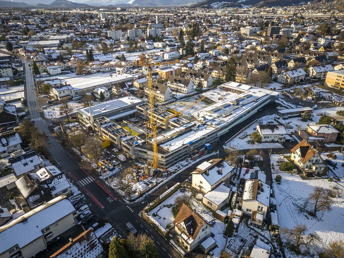 Der Campus Rotkreuz belastet das Lustenauer Budget 2025 mit rund zehn Millionen Euro.⇒VN/Paulitsch