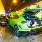 Luxus-SUV verursachte Massenkarambolage im Dalaaser Tunnel