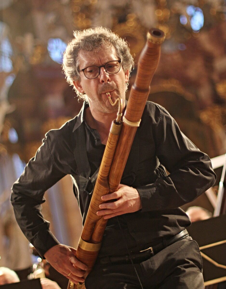 Der italienische Fagottist Sergio Azzolini ist Professor an der Hochschule für Musik in Basel.⇒Berthold Hildebrand