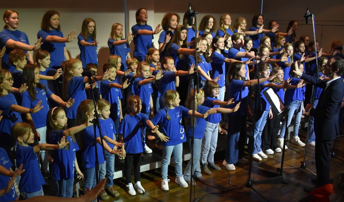 Der Jugendchor der Musikschule Rankweil-Vorderland ist im Dauereinsatz. ⇒VN/TK