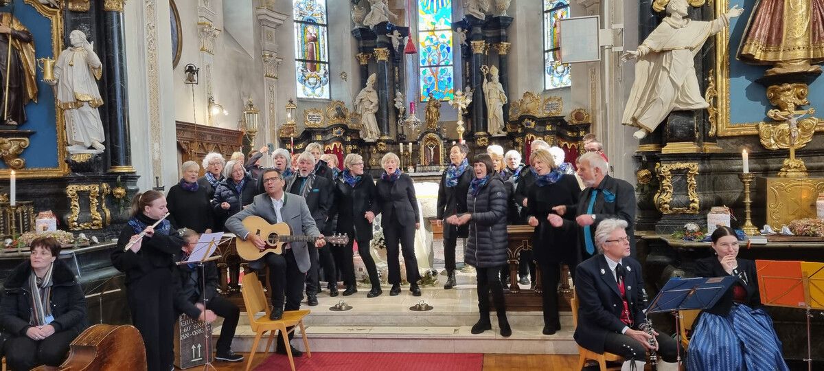 Der Kirchenchor St. Gallenkirch feierte sein 150-jähriges Bestehen.⇒SCO