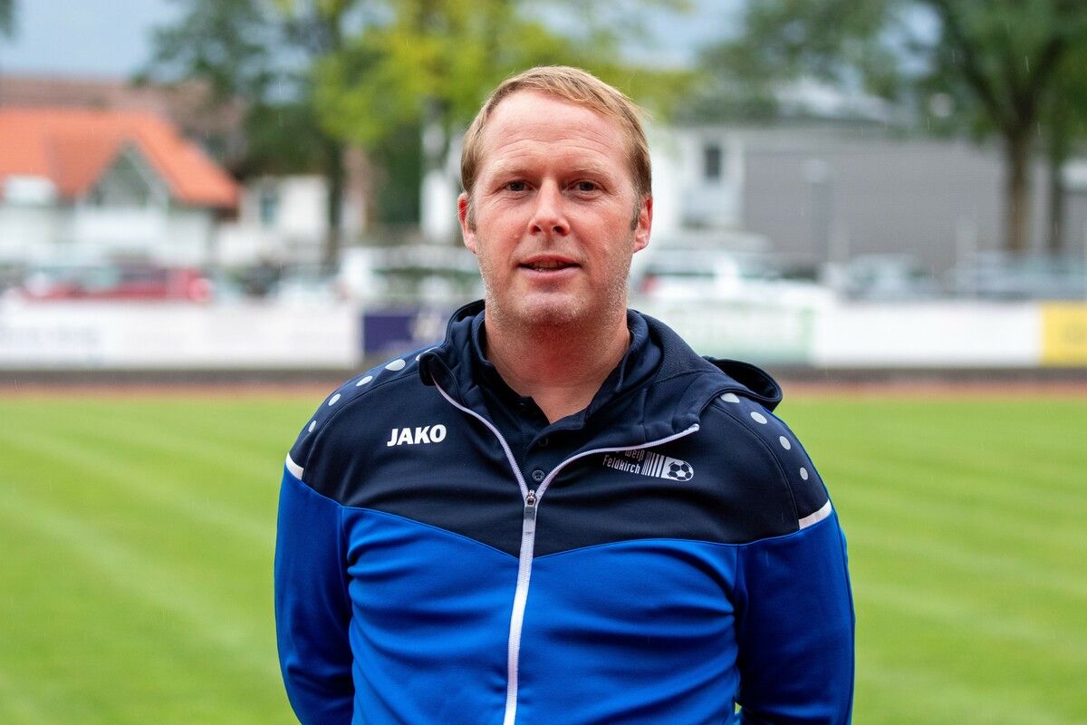 Der neue Mann auf der Trainerbank in Satteins: Christian Lang. ⇒VN