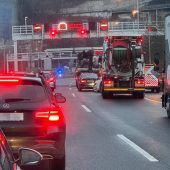Stockender Verkehr wegen Pfändertunnel-Sanierung. »A10