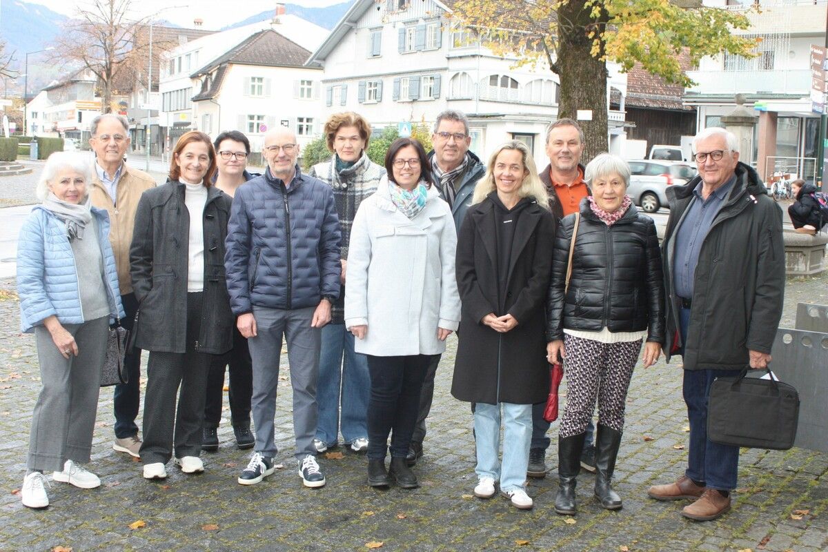 Der Rankweiler Seniorenbeirat war zu Besuch in Liechtenstein. ⇒VN/TK