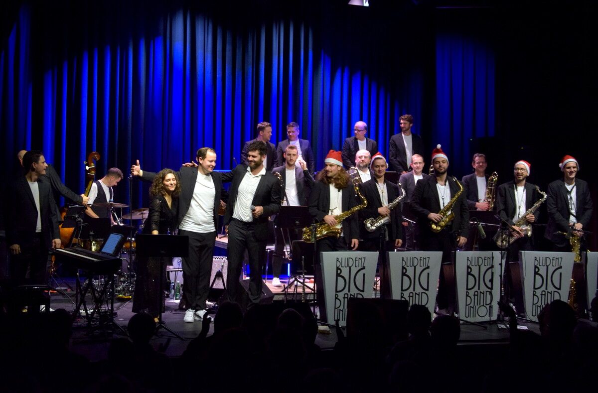 Die Big Band Unrion aus Bludenz wurde gebührend gefeiert. ⇒SCO