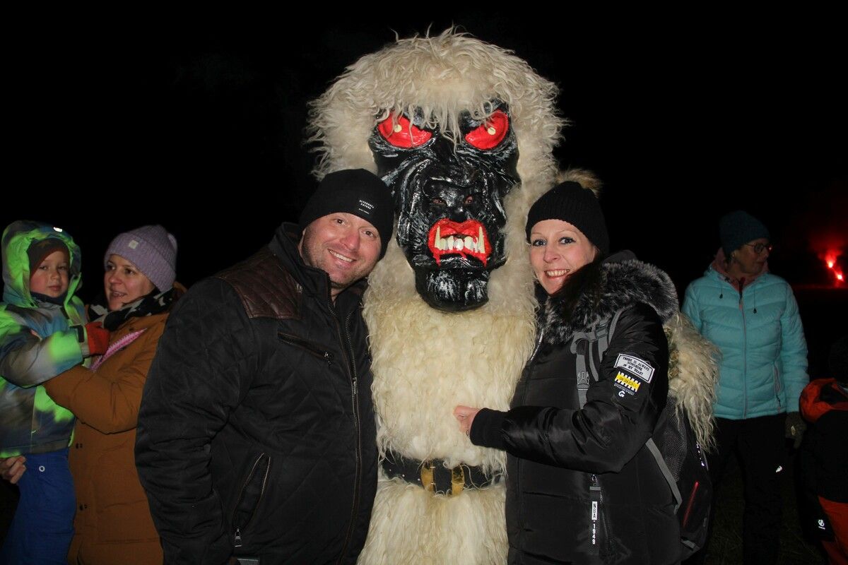 Die Krampusse entpuppten sich schlussendlich als freundliche Gesellen.⇒STL