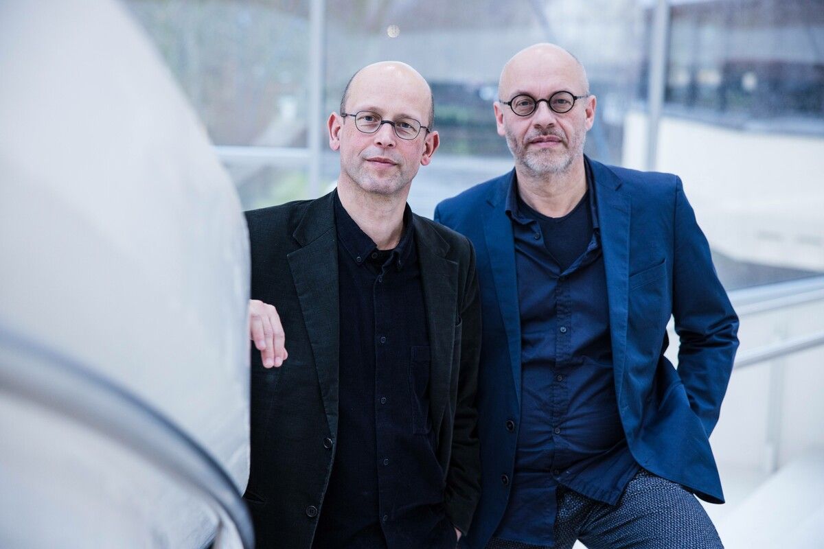 Die künstlerischen Leiter der Montforter Zwischentöne: Hans-Joachim Gögl und Folkert Uhde. ⇒nadine jochum