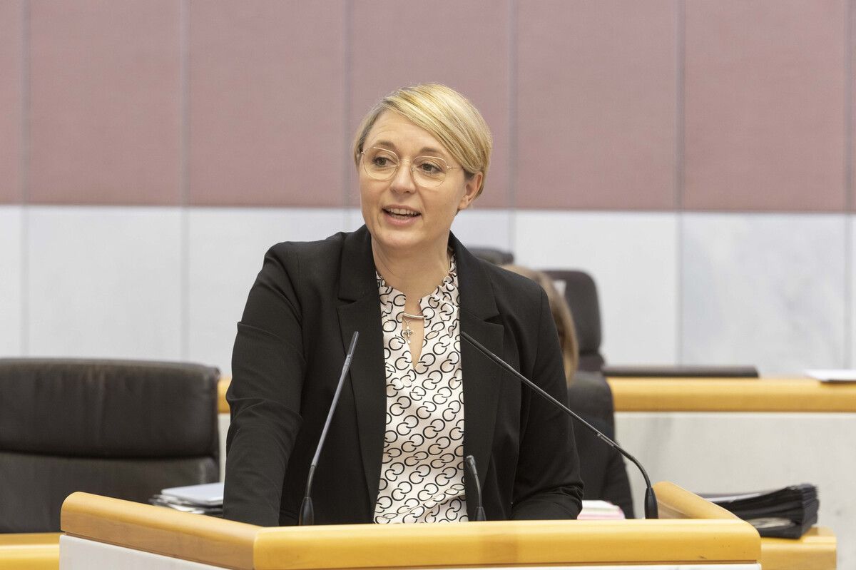 Die Vizebürgermeisterin und Landtagsabgeordnete Andrea Kerbleder setzt auf Sicherheit, leistbares Wohnen und eine familienfreundliche Stadtpolitik. ⇒VN/SHourot