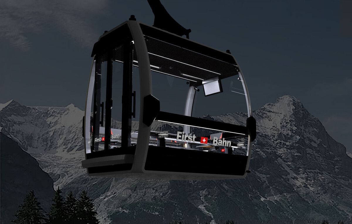 Ein Highlight des Projekts ist die geplante TRI-Line-Seilbahn, die in zwei Sektionen vom Bahnhof Grindelwald nach First führen wird. ⇒FA