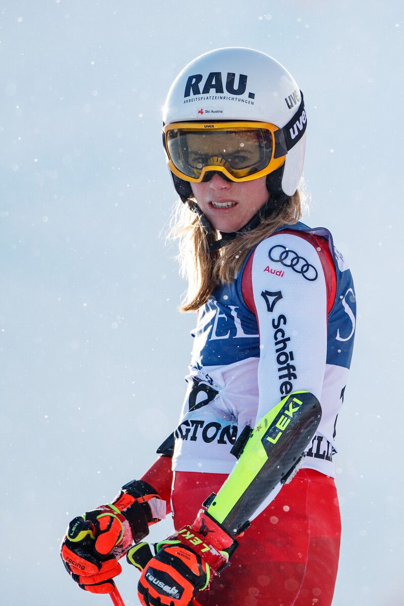 Erlebte keine leichten Tage in Killington, die Göfnerin Katharina Liensberger.⇒ap