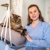 Bei Gloria Fürst finden Stubentiger ein Zuhause auf Zeit. »A5