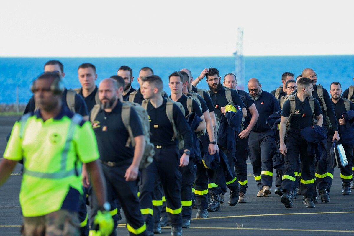 Frankreich entsandte 150 Rettungskräfte nach Mayotte. ⇒afp