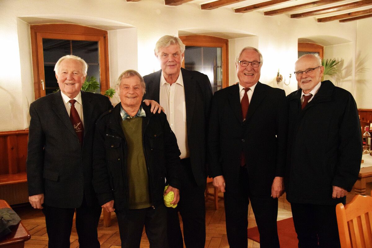 Franz Zankovitsch, Werner Tanzer, Mandi Katzenmayer, Gisbert Poiger und Fritz Stemmer.⇒SCO