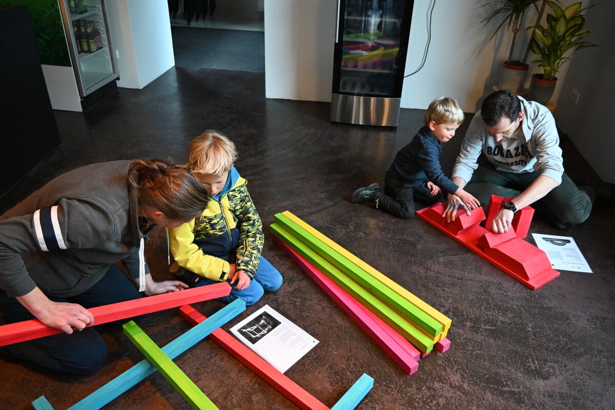 Gemeinsam wurde gebaut und dabei gelernt. ⇒Stadtmarketing Bludenz