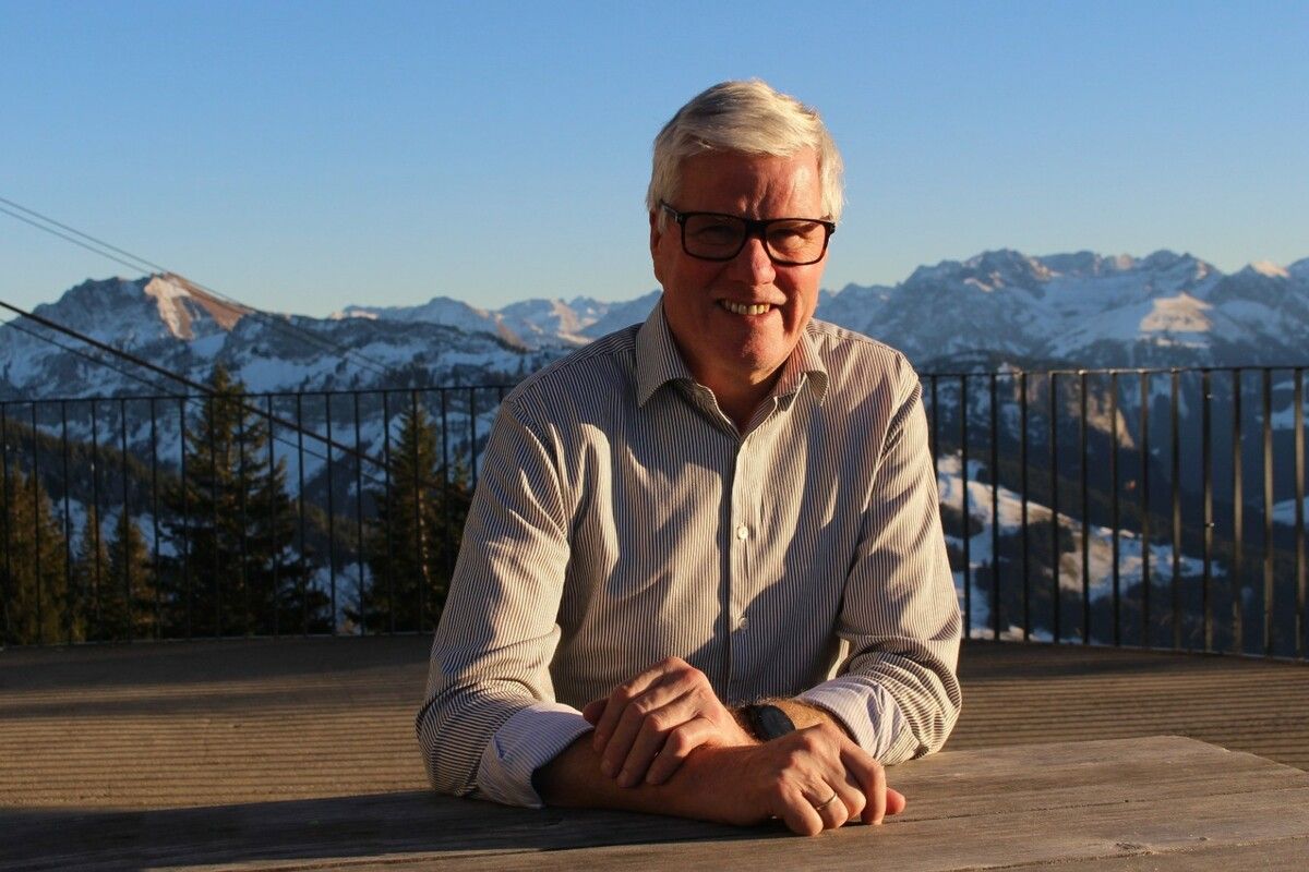 Georg Fröwis: „Diese Solidarität, die finanzielle und ideelle Unterstützung des Krankenpflegevereins, ist wohltuend.“ STP