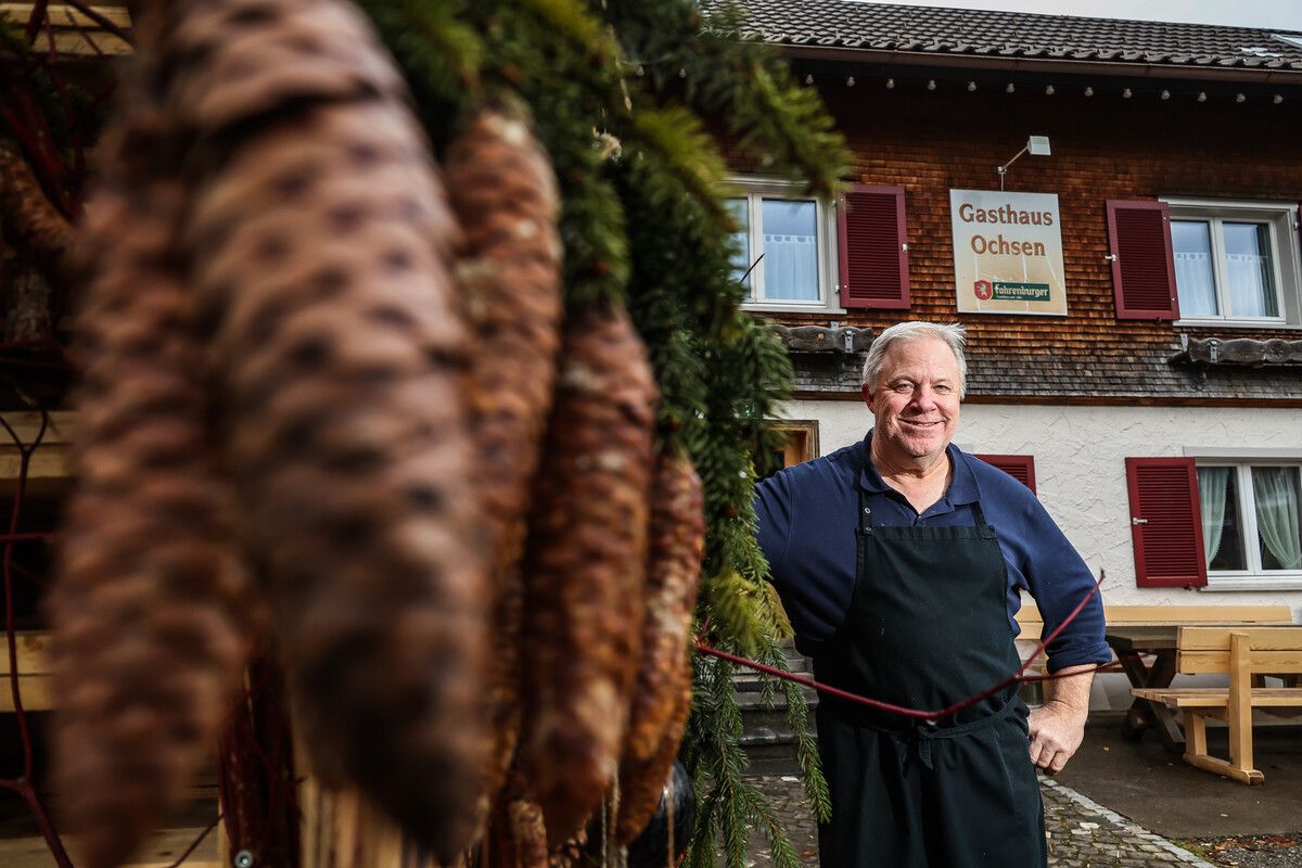 Hanspeter Tauber hört Ende des Jahres als Ochsen-Wirt auf.