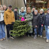 Christbaum für guten Zweck