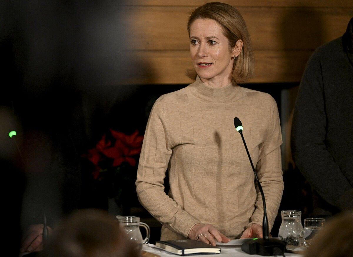 Kaja Kallas warnte vor den Bedrohungen aus Russland.⇒ AFP