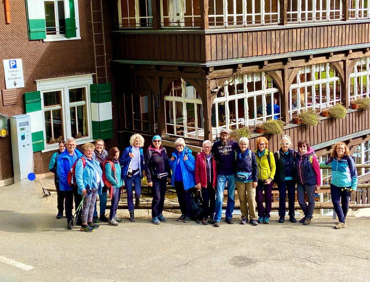 Kneipp Aktiv Club wanderte im Oktober nach Laterns-Bädle.⇒Verein