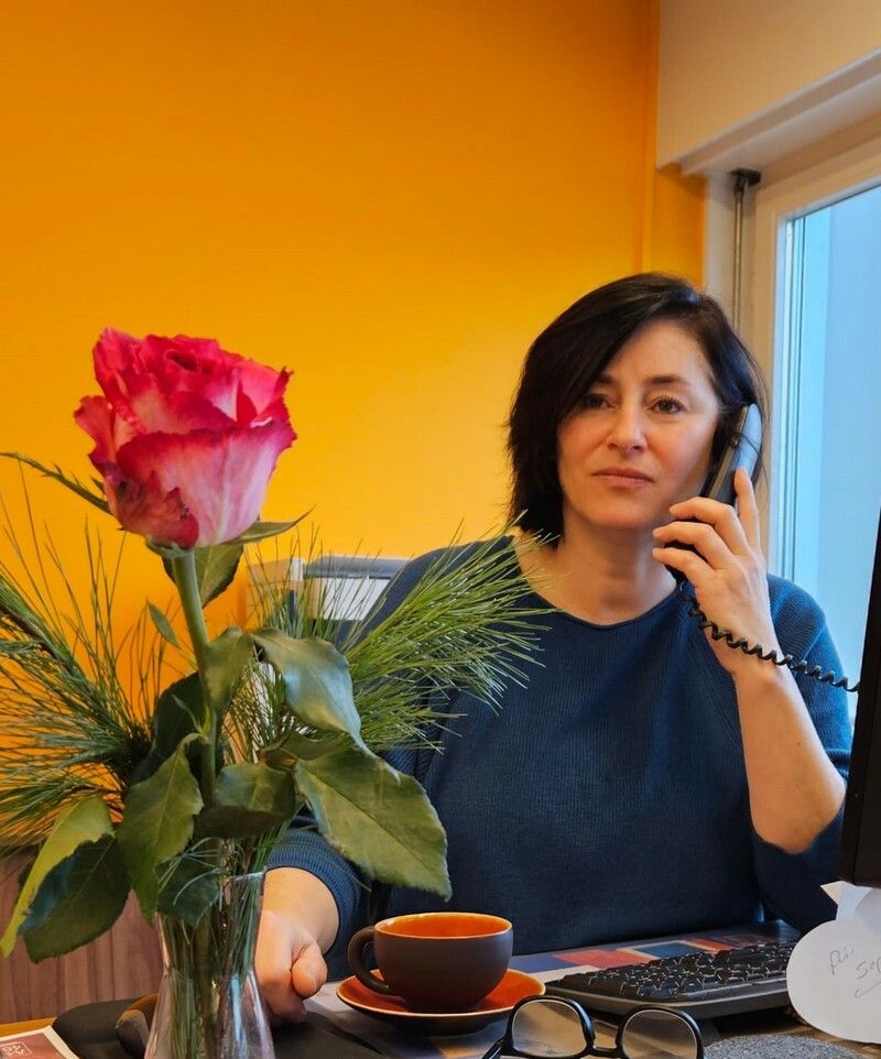 Moser-Natter arbeitet seit 9 Jahren bei der Telefonseelsorge. ⇒moser-natter