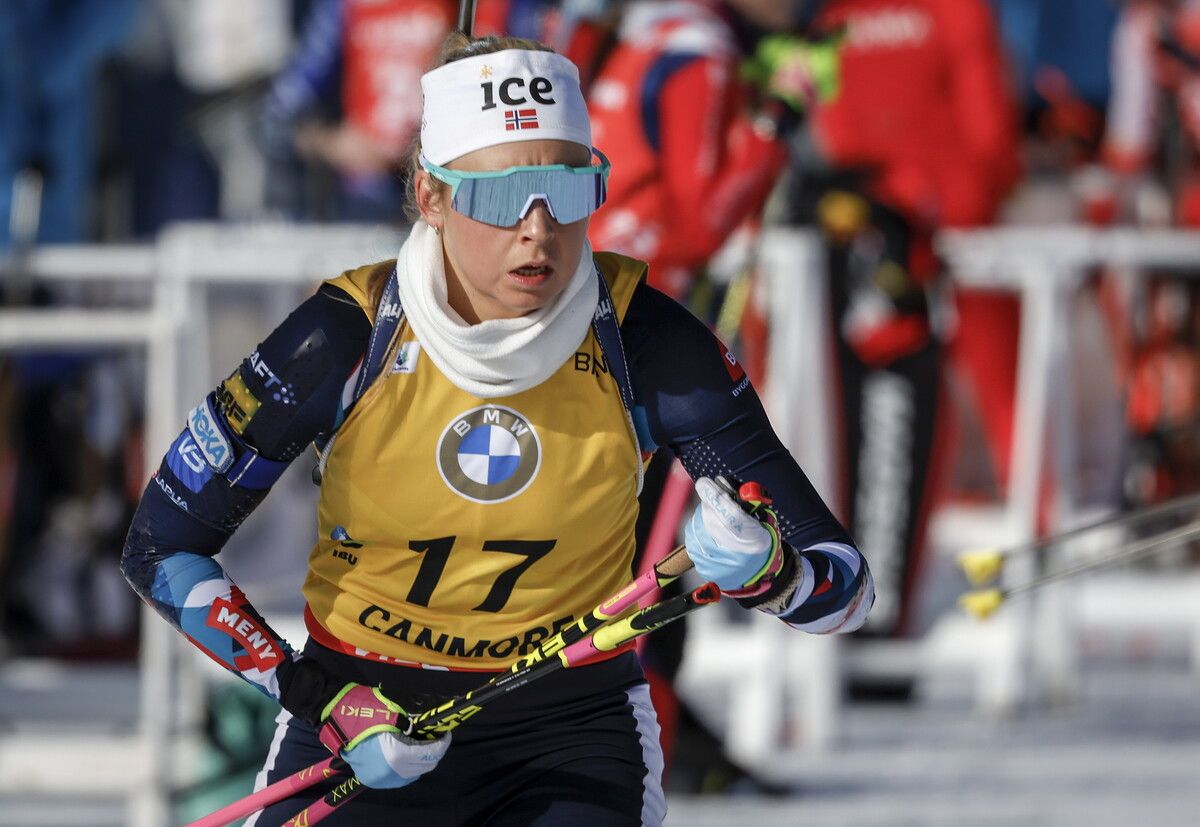 Nach einer Herzoperation wieder leicht im Training: Ingrid Landmark Tandrevold.⇒ap