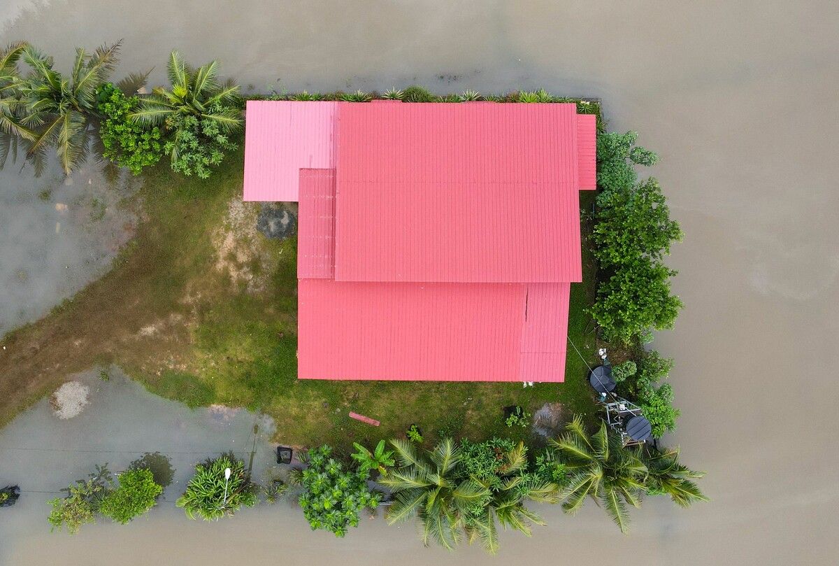 Nach heftigen Regenfällen kam es am Wochenende in Malaysia zu Überschwemmungen. AFP
