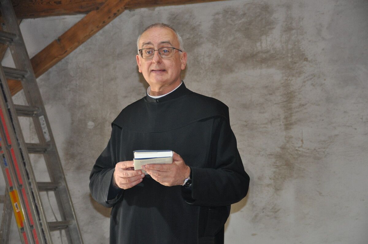 Pater Martin lädt zum Taizé-Gebet in die Propsteikirche.⇒hab