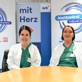 Die Gesichtspartie in den besten Händen