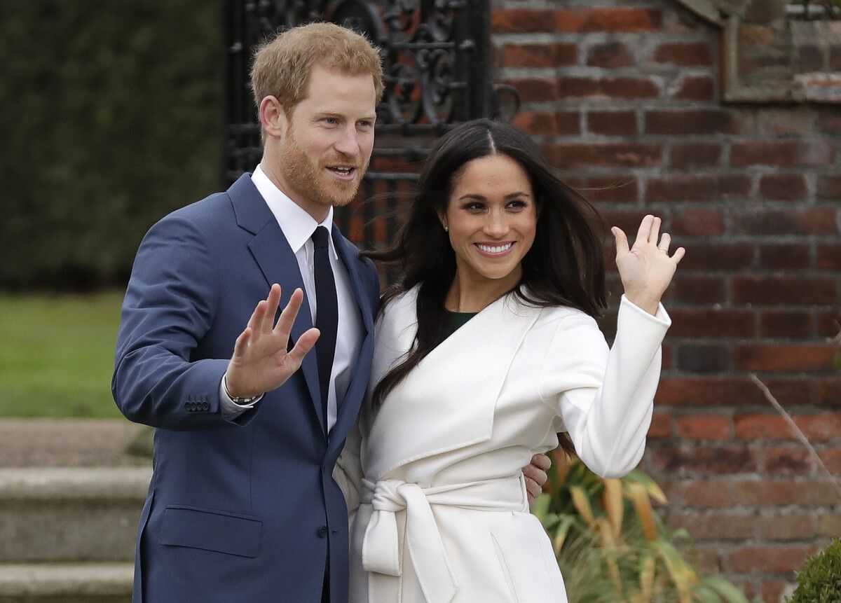 Prinz Harry und Herzogin Meghan bei einem Besuch in London.⇒reuters