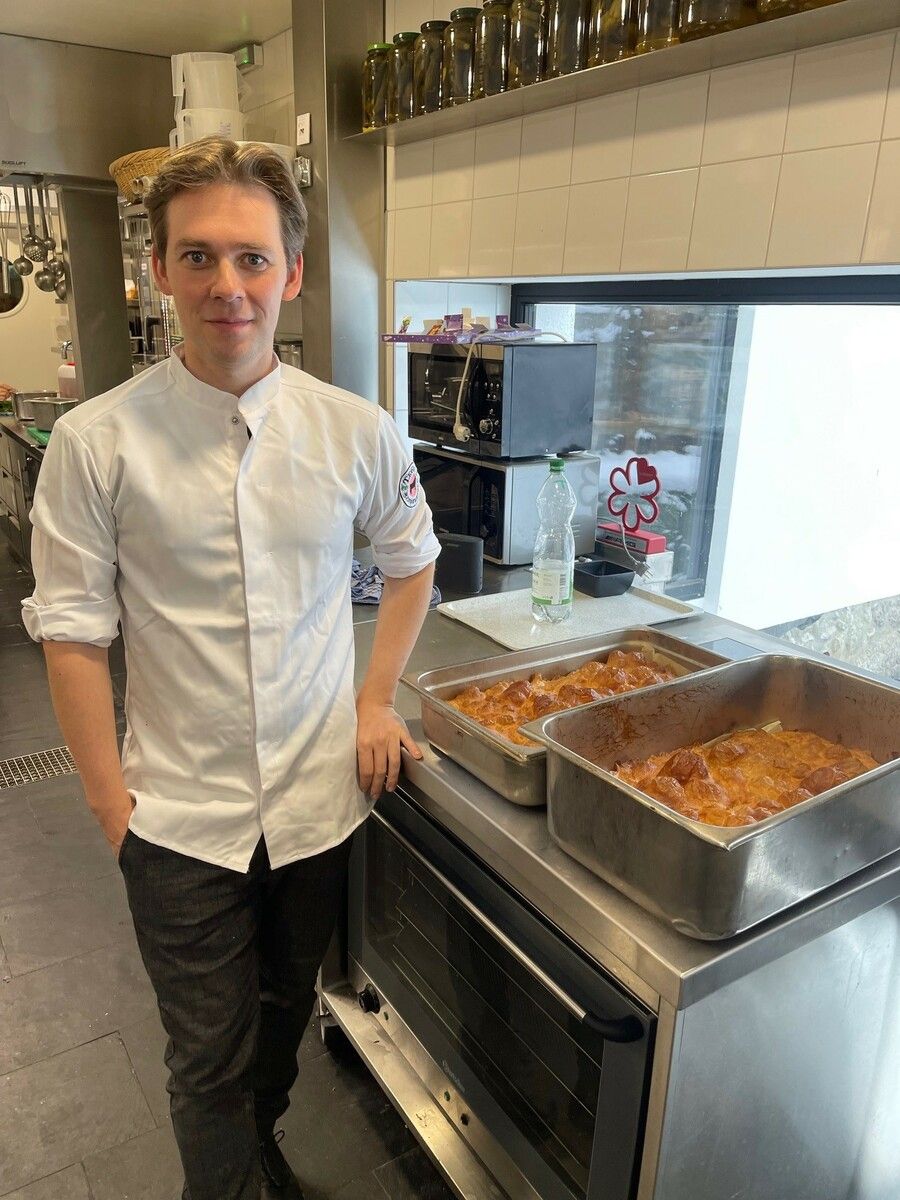 Sternekoch Joshua Leise, neuer Chef im Mondschein.⇒VN/sca