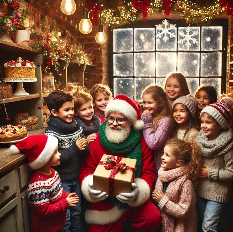 Traditionell kommt der Nikolaus am 6. Dezember ab 16.30 Uhr in die Café-Konditorei Fenkart in Bludenz und überrascht die Kinder mit kleinen Geschenken.⇒ KI Symbolbild