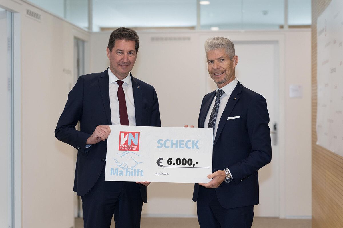 Vorarlberger Sparkassen Harald Giesinger und Thomas Schreiber