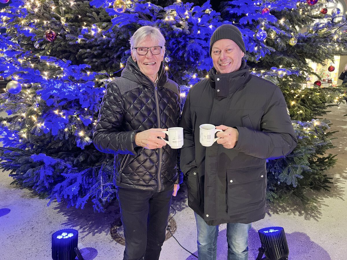 WKV-Präsident Wilfried Hopfner und Christof Wirth (Zech Kies).