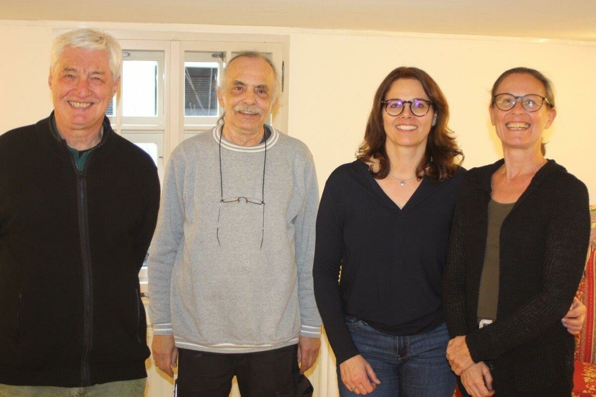 Anton Kühpacher, Wolfgang Tschallener, Marion Koch und Carmen Stark zeigten sich über das Interesse zufrieden. ⇒vn/TK (3)
