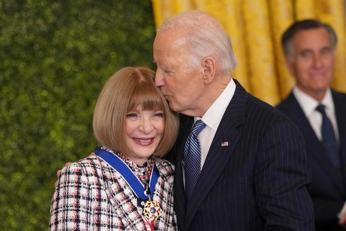 Auch Mode-Journalistin Anna Wintour wurde geehrt.⇒AFP