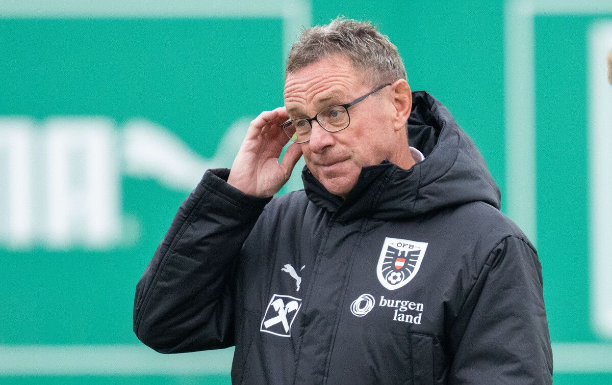 Borussia Dortmund bekundet Interesse an ÖFB-Teamchef Ralf Rangnick.⇒GEPA