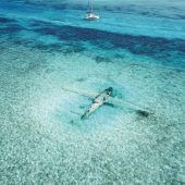 Flugzeugwrack bei Norman‘s Cay