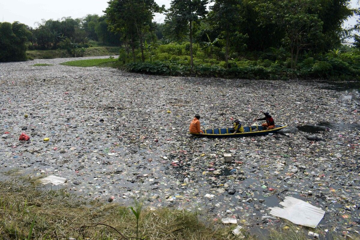 Das Gewässer gilt als schmutzigster Fluss der Welt.⇒afp