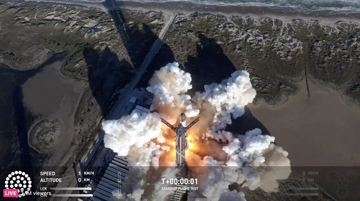 Das größte jemals gebaute Raketensystem der Raumfahrtgeschichte hat einen siebten Testflug nicht wie geplant abschließen können.⇒AFP