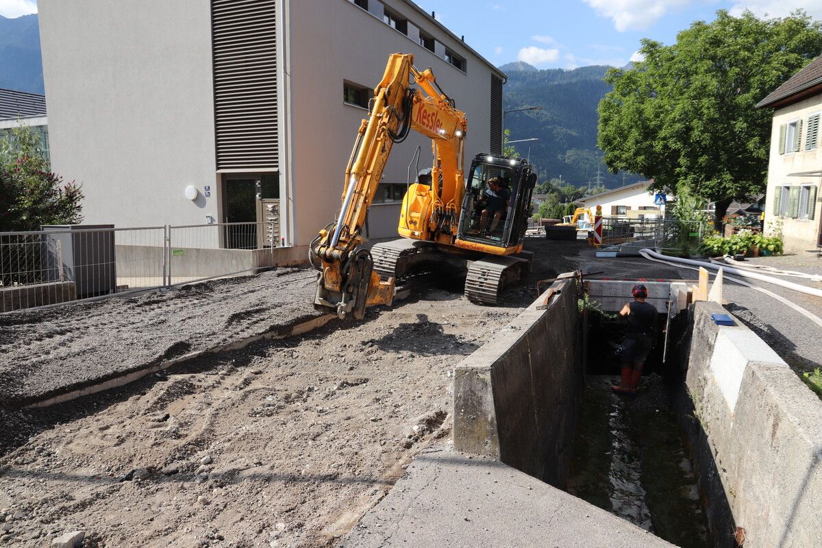 Das Hochwasserschutzprojekt Mühlebach geht in die nächste Phase. Ab 4. Februar wird das Ortszentrum für den Durchgangsverkehr wieder gesperrt.⇒ Gemeinde Nüziders
