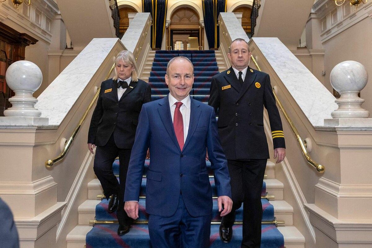 Der Konservative Michael Martin ist jetzt Premierminister in Irland.⇒AFP