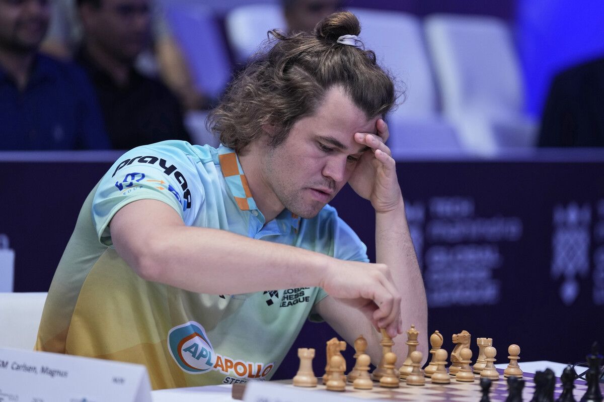 Der Norweger Magnus Carlsen ist immer für Schlagzeilen gut.⇒ap