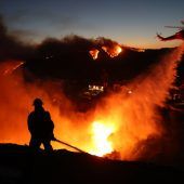 Feuerwehr in Kalifornien ist weiter im Einsatz