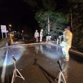 Umgestürzte Bäume und Stromausfall