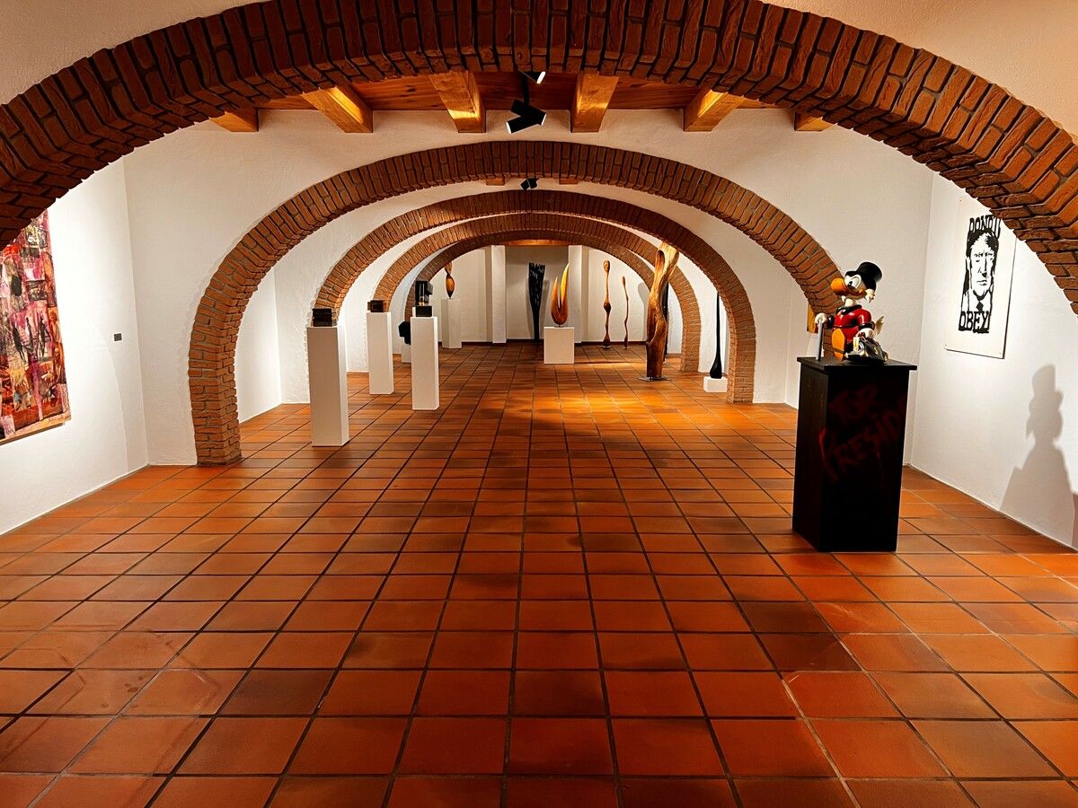 Die Galerie art d’Oséra bietet auf zwei Etagen eine Plattform für Kunstschaffende aus dem Vorarlberger und Schweizer Rheintal. ⇒VN/marte