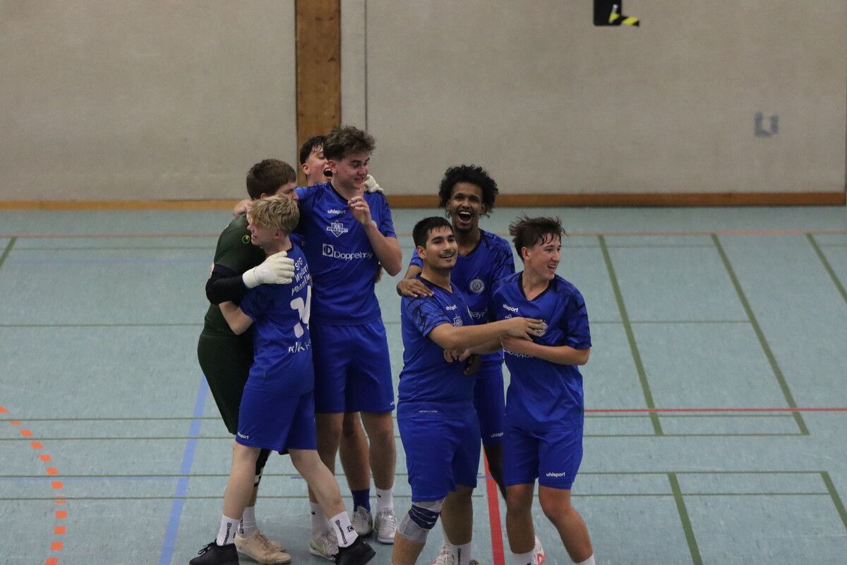 Die jungen Wilden der SPG Wolfurt/Kennelbach begeisterten die Zuschauer in der Hofsteighalle.⇒Knobel