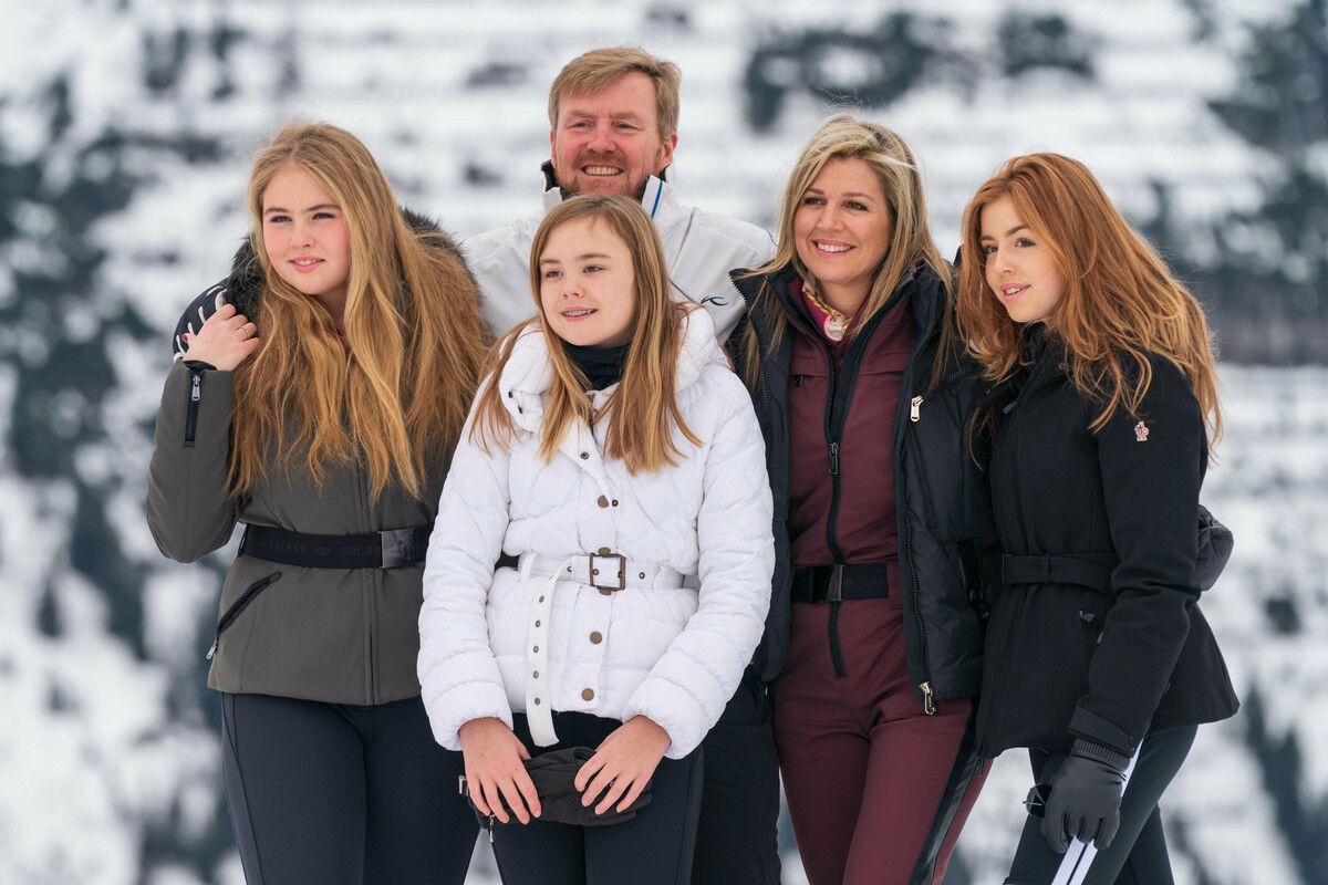 Die niederländische Königsfamilie reist alljährlich in den Nobelskiort Lech. ⇒vn/Stiplovsek